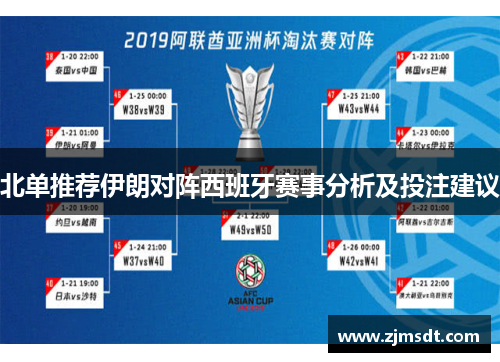 北单推荐伊朗对阵西班牙赛事分析及投注建议